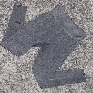 Gymshark grey scrunch leggings